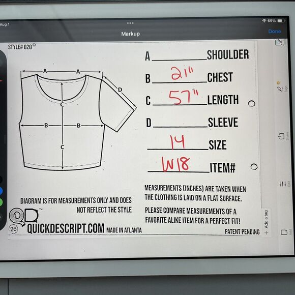 Saunders Collective Plus Size 14 Black White Striped Dress Full Length Maxi - Picture 7 of 7